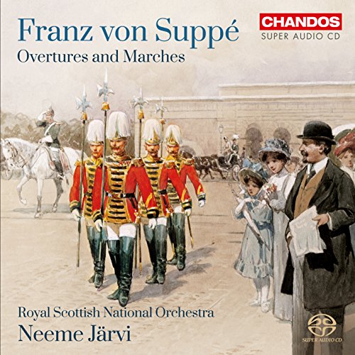 Suppe (1819-1895) - Overtures, Marches : Jarvi / Royal Scottish National Orchestra (Hybrid) - Import SACD Hybrid