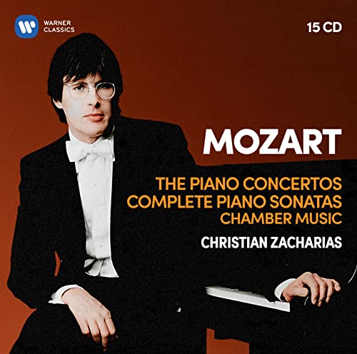 Mozart (1756-1791) - Piano Concertos, Complete Piano Sonatas, etc : Christian Zacharias, etc (15CD) - Import 15 CD Box