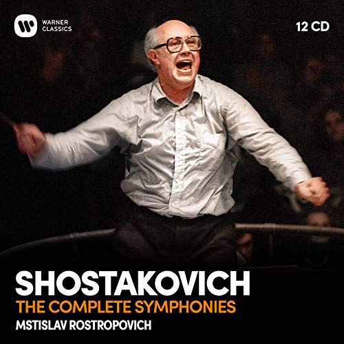 Shostakovich, Dmitri (1906-1975) - Complete Symphonies : Mstislav Rostropovich / National Symphony Orchestra, London Symphony Orchestra (12CD) - Import 12 CD Box