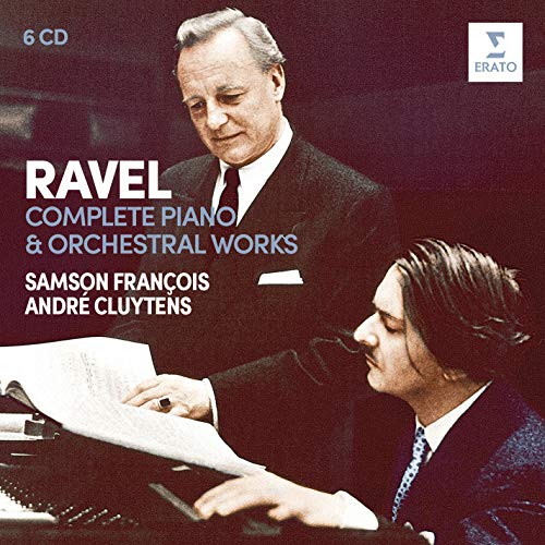 Ravel (1875-1937) - Orchestral Works, Piano Concertos, Piano Works : Andre Cluytens / Paris Conservatory Orchestra, Samson Francois(P)(6CD) - Import 6 CD Box