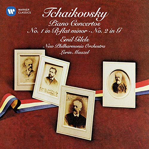 Tchaikovsky (1840-1893) - Piano Concertos Nos.1, 2 : Emil Gilels(P)Lorin Maazel / New Philharmonia - Import CD