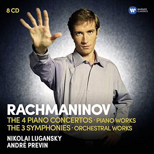 Rachmaninov, Sergei (1873-1943) - Complete Piano Concertos, Symphonies Nos.1, 2, 3, Orchestral Works, Piano Works : Nikolai Lugansky(P)Sakari Oramo / Andre Previn / etc (8CD) - Import 8 CD Box