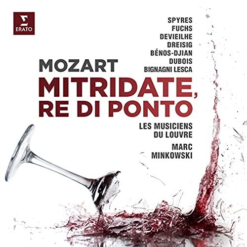 Mozart (1756-1791) - Mitridate Re di Ponto : Marc Minkowski / Les Musiciens Louvre, Spyres, J.Fuchs, Devieilhe, Dreisig, etc (2020 Stereo)(3CD) - Import 3 CD