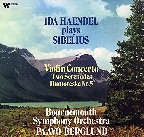 Ida Haendel - Sibelius: Violin Concerto, 2 Serenades - Import LP Record