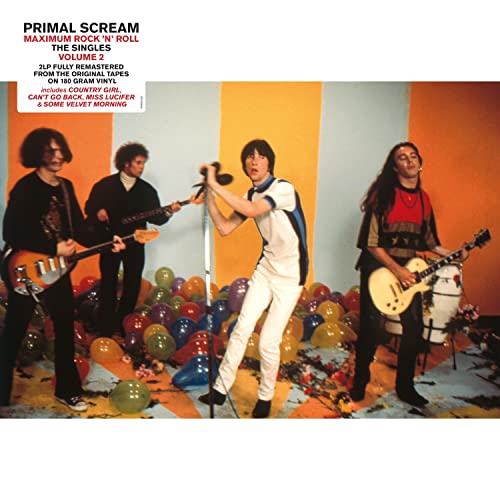 Primal Scream - Maximum Rock 'n' Roll: The Singles Volume 2 - Import LP Record Limited Edition
