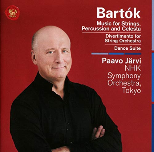 Bartok (1881-1945) - Music for Strings, Percussion & Celesta, Divertimento, Dance Suite : Paavo Jarvi / NHK Symphony Orchestra - Import CD