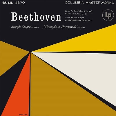 Beethoven (1770-1827) - Violin Sonata, 5, 6, : Szigeti(Vn)Horszowski(P) - Import LP Record
