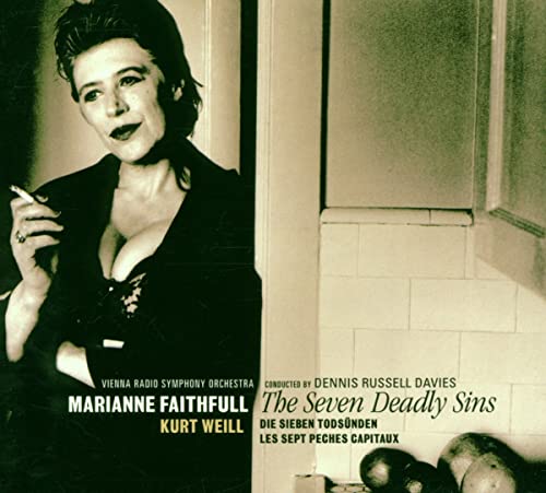 Marianne Faithfull 、 ウィーン放送交響楽団 - Kurt Weill: The Seven Deadly Sins (Vinyl) - Import Vinyl LP Record Limited Edition
