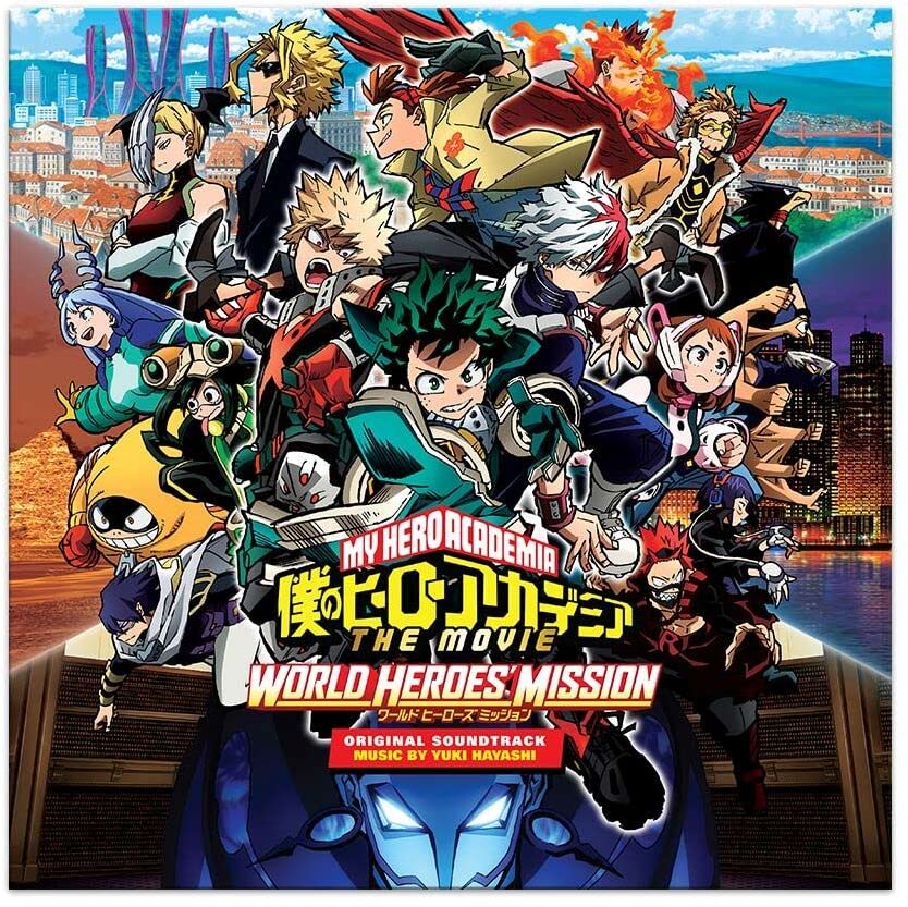 Yuki Hayashi - My Hero Academia: World Heroes Mission<Colored Vinyl> - Import Vinyl LP Record Limited Edition