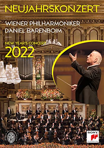 New Year's Concert - New Year's Concert 2022 : Daniel Barenboim / Vienna Philharmonic - Import DVD