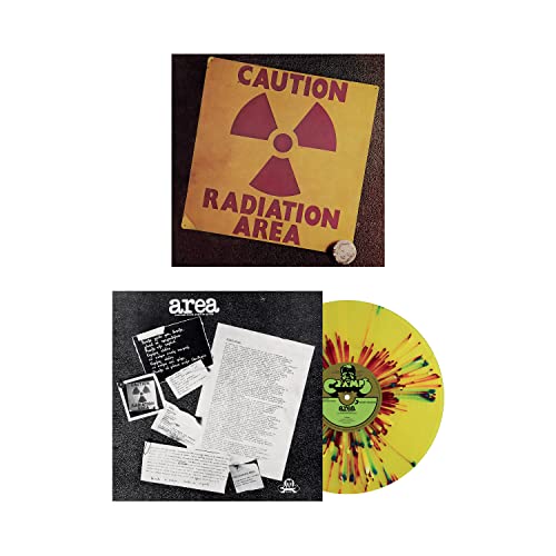 Area - Caution Radiation Area<Splatter Yellow Vinyl> - Import LP Record Limited Edition