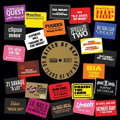 Various Artists - Raised By Rap: 50 Years Of Hip Hop (Double Vinyl) - Import 2 Vinyl LP Record