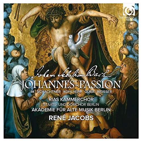 Bach (1685-1750) - Johannes-passion: Jacobs / Akademie Fur Alte Musik Berlin Rias Kammerchor - Import 3 SACD Hybrid