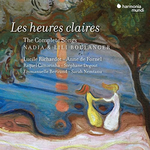 Boulanger, Nadia (1887-1979) - Les heures claires -Nadia & Lili Boulanger : Lucile Richardot(Ms)Stephane Degout(Br)Raquel Camarinha(S)Anne de Fornel(P)etc (3CD) - Import 3 CD