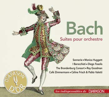 Bach (1685-1750) - Orch.suite, 1-4, : Huggett / R.goodman / Fasolis / Cafe Zimmermann - Import CD