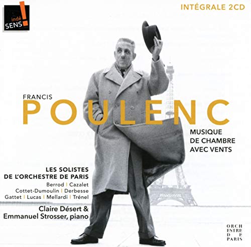 Poulenc (1899-1963) - Works For Wind Instruments: Les Solistes De L'orchestre Desert Strosser(P) - Import 2 CD