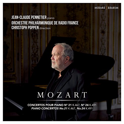 Mozart (1756-1791) - Piano Concertos Nos.21, 24 : Jean-Claude Pennetier(P)Christoph Poppen / French Radio Philharmonic - Import CD