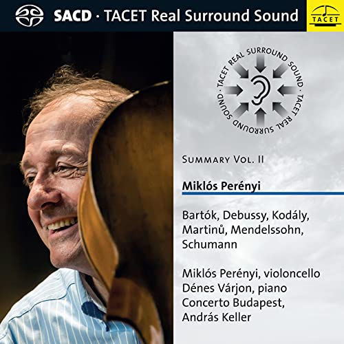 Schumann, Robert (1810-1856) - Schumann Cell Concerto, Bartok Rhapsody No.1, etc : Miklos Perenyi(Vc)Andras Keller / Concerto Budapest, Denes Varjon(P)(Hybrid) - Import SACD Hybrid