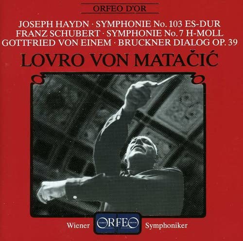 Haydn / Schubert - Sym.103 / Sym.8: Matacic / Vso +einem: Bruckner Dialogue - Import CD