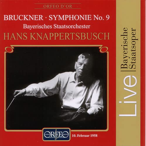 Bruckner (1824-1896) - Sym.9: Knappertsbusch / Bavarian State O(1958) - Import CD