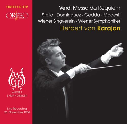 Verdi (1813-1901) - Requiem: Karajan / Vso Stella Domnguez Gedda Modesti (1954) - Import 2 CD