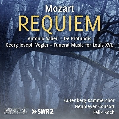 Mozart (1756-1791) - Requiem: F.koch / Neumeyer Consort Gutenberg-kammerchor +salieri, Georg Joseph Vogler - Import CD