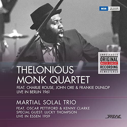 Thelonious Monk Quartet 、 Martial Solal Trio - Live In Berlin 1961/Live In Essen 1959 - Import LP Record