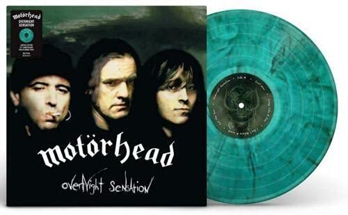 Motorhead - Overnight Sensation (Green Smoke Vinyl) - Import LP Record Limited Edition