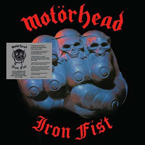 Motorhead - Iron Fist (40th Anniversary Edition) - Import LP Record