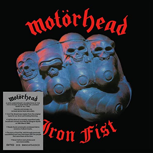 Motorhead - Iron Fist (40th Anniversary Edition) - Import 2 CD Bonus Track