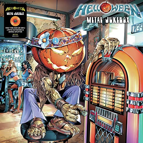 Helloween - Metal Jukebox<Orange & Red Splatter Vinyl> - Import LP Record