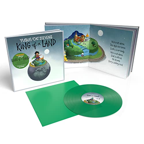 Yusuf Islam (Cat Stevens) - King of a Land (Limited Edition Green Vinyl + 36-Page Booklet) - Import LP Record