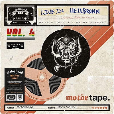Motorhead - Lost Tapes, Vol.4 (Live In Heilbronn 1984) - Import LP Record