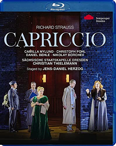Strauss, Richard (1864-1949) - Capriccio : J-D.Herzog, Thielemann / Dresden State Opera, Nylund, Pohl, Behle, Borchev, etc (2021 Stereo) - Import Blu-ray Disc