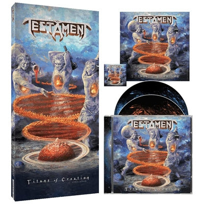 Testament - Titans Of Creation -Limited Edition Cd+Blu-Ray Longbox - Import CD