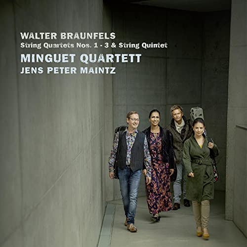 Braunfels, Walter (1882-1954) - String Quartets Nos.1, 2, 3, String Quintet : Minguet Quartet, Maintz(Vc)(2CD) - Import 2 CD