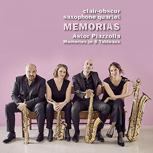 clair-obscur saxophone quartet - Memorias - Import CD