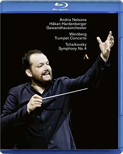 Tchaikovsky (1840-1893) - Tchaikovsky Symphony No.4, Vainberg Trumpet Concerto, etc : Andris Nelsons / Gewandhaus Orchestra, Hakan Hardenberger(Tp) - Import Blu-ray Disc