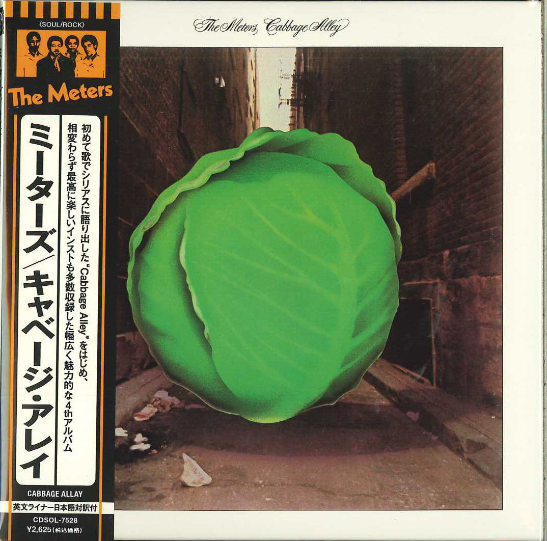 The Meters - Cabbage Alley - Japan Mini LP CD Bonus Track