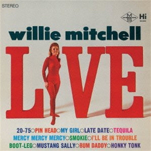 Willie Mitchell - Live - Japan CD