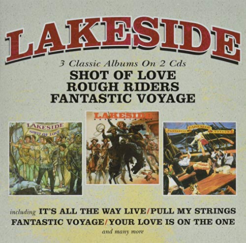 Lakeside - Shot Of Love / Rough Riders / Fantastic Voyage - 2 CD