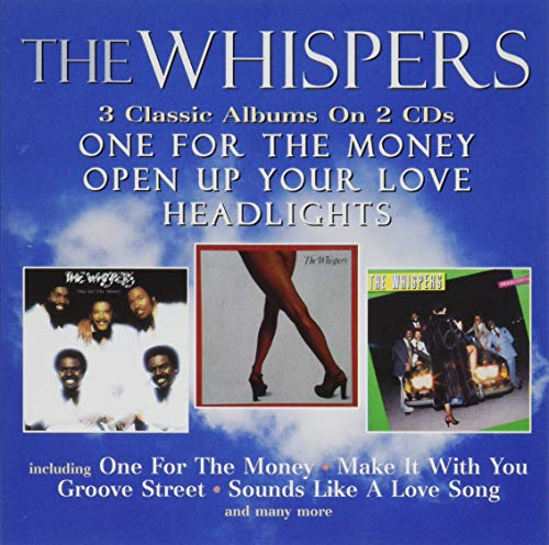Whispers - One For The Money / Open Your Love / Headlights - 2 CD Import CD With Japan Obi