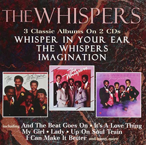 The Whispers - Whisper In Your Ear / The Whispers / Imagination - 2 CD Import CD With Japan Obi
