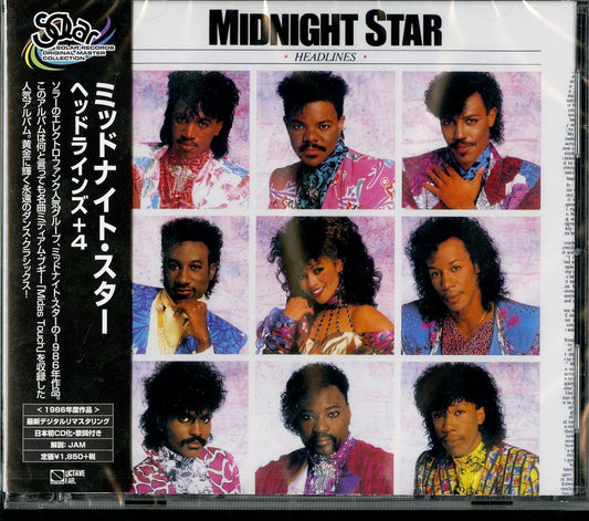 Midnight Star - Headlines+4 - Japan  CD Bonus Track Limited Edition