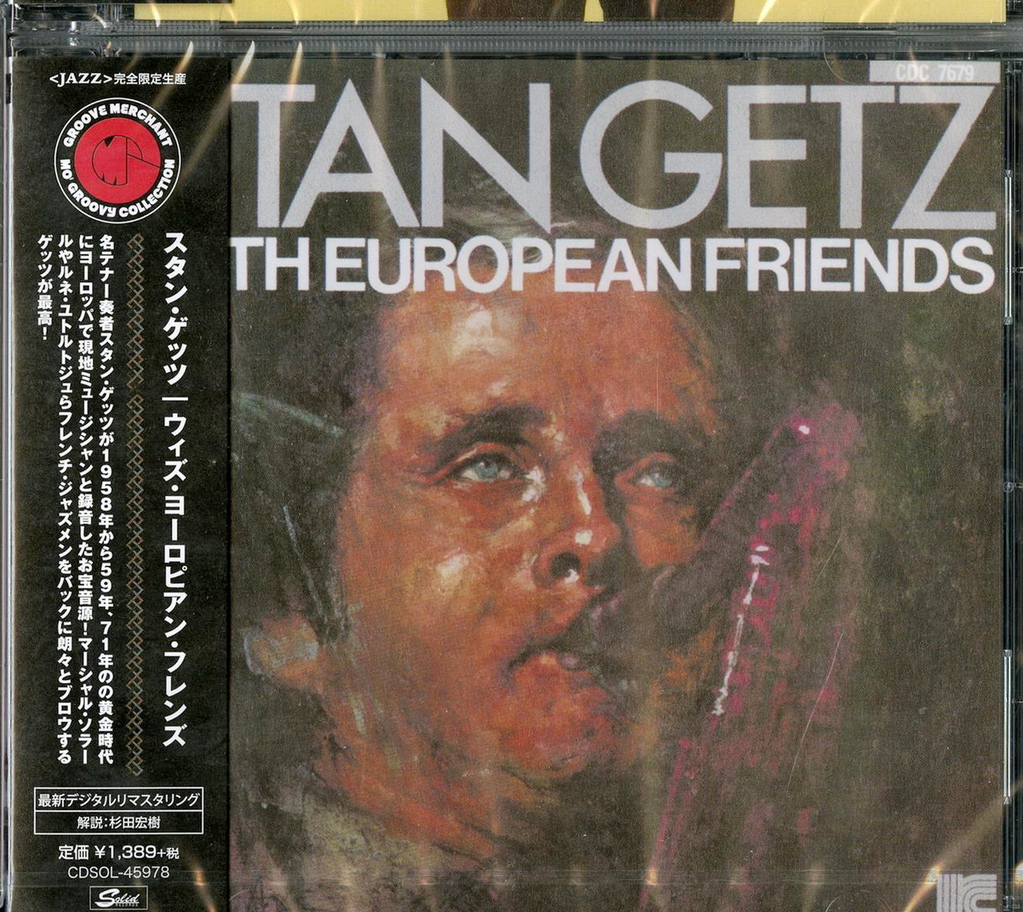 Stan Getz - With European Friends - Japan CD Limited Edition