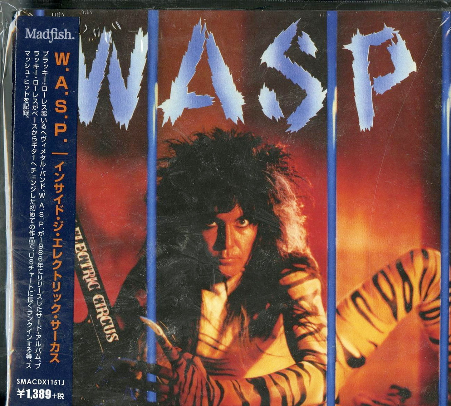 W.A.S.P. - Inside The Electric Circus - Import CD With Japan Obi