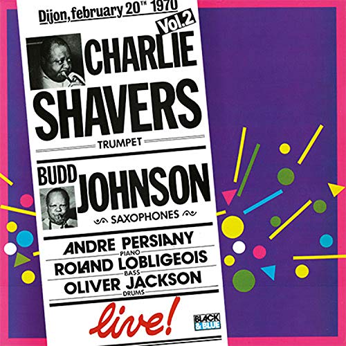 Charlie Shavers & Budd Johnson - Live Vol.2 - Japan CD Bonus Track Limited Edition