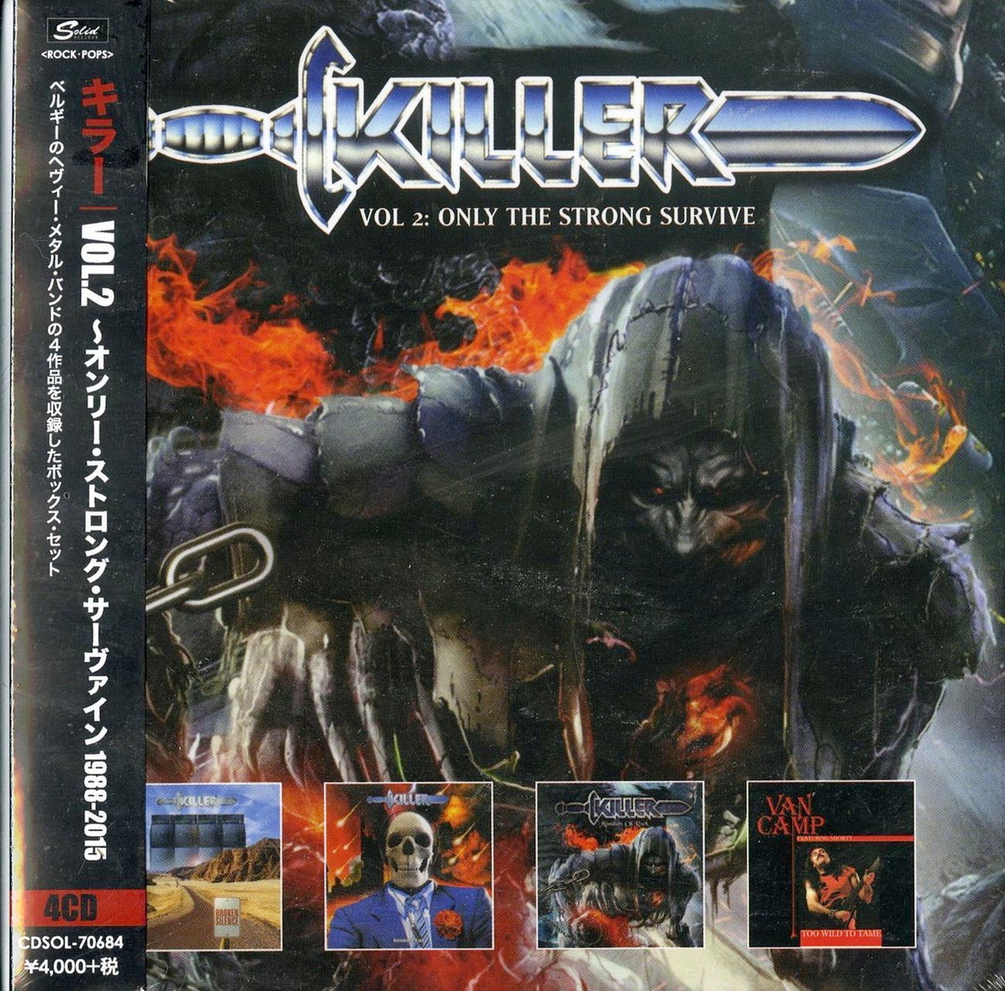 Killer - Vol.2-Only The Strong Survive 1988-2015 - Japan 4 CD