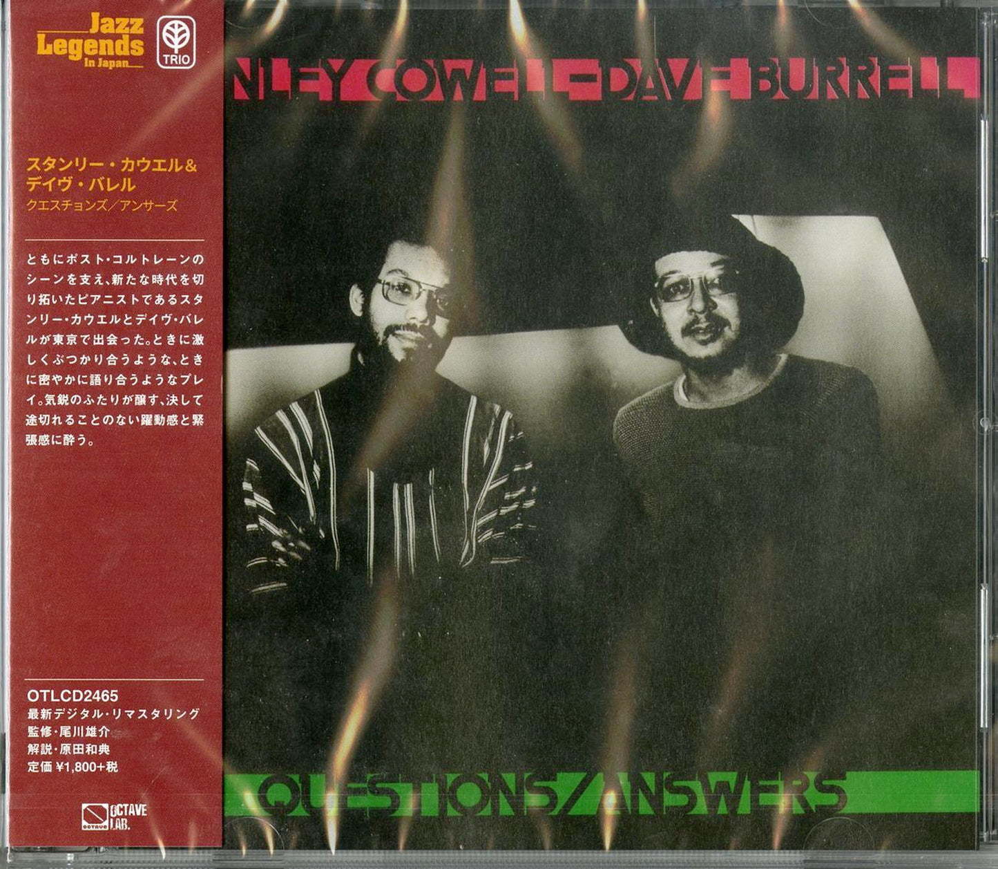 Stanley Cowell & Dave Burrell - Questions / Answer - Japan CD Limited Edition