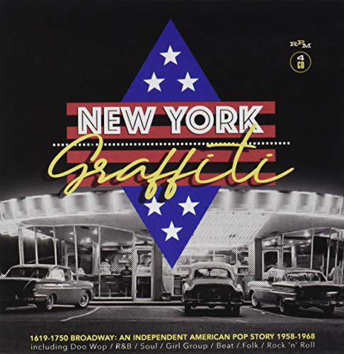 V.A. - New York Graffiti: 1619-1750 Broadway: An Independent American Pop Story 1958-1968 - 4 Import CD+Book With Japan Obi